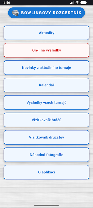 Bowlingovy rozcestnik Screenshot 0