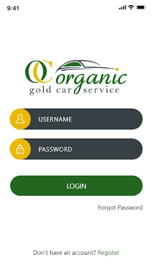ORGANIC GOLD CAR SERVICE Screenshot 1