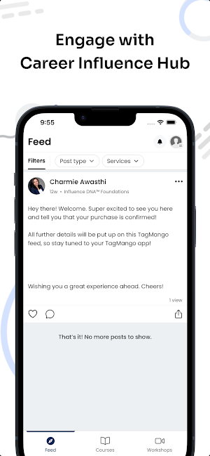 Career Influence Hub Screenshot 1