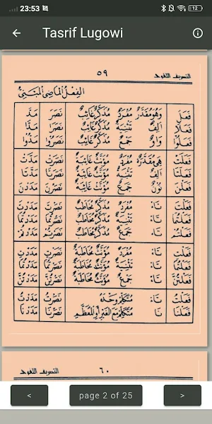 Amsilah Tasrifiyah Screenshot 3
