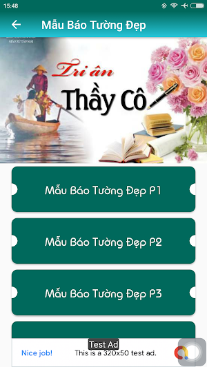 Tri Ân Thầy Cô | Ý Tưởng Báo Tường - Lời Chúc Mừng Screenshot 2