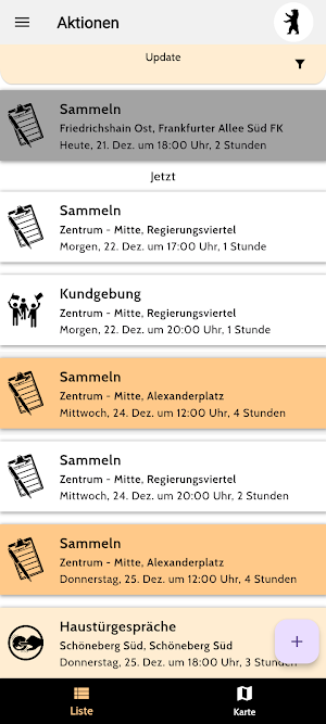 Berliner Sammel-App Screenshot 0