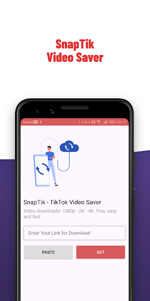 SnapTik - TT Video Saver Screenshot 0
