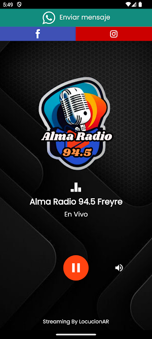 Alma Radio 94.5 Freyre Screenshot 0