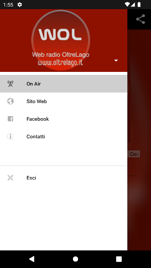Radio Oltrelago Screenshot 1