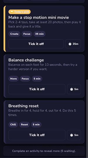 SparkChoice Screenshot 2
