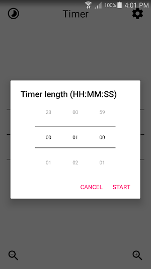 Text Chronometer Screenshot 2