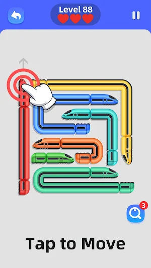 Rail Arrow Jam: Escape Puzzle Screenshot 0