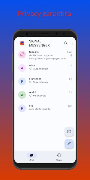 SIGNAL MESSENGER Screenshot 1