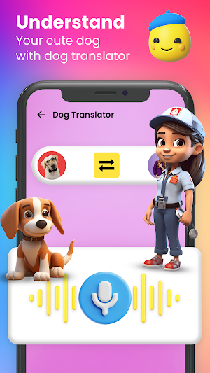 Dog Translator - Talk to Dog Screenshot 1