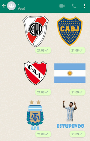 Stickers Fútbol Argentino Screenshot 2