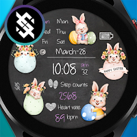 BFF17- Easter Eggs and Bunny