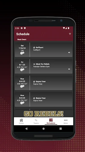 George County Athletics Screenshot 1