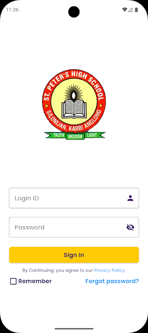 St. Peter’s High School Screenshot 0