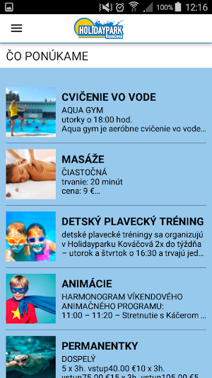 Holidaypark Kováčová Screenshot 2