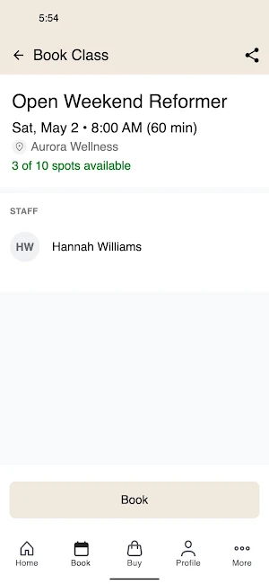 Aurora Wellness Swansea Screenshot 2