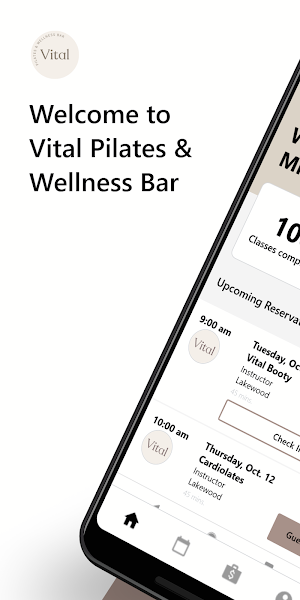Vital Pilates & Wellness Bar Screenshot 0