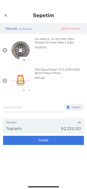 Usta Parçacı Oto Yedek Parça Screenshot 3