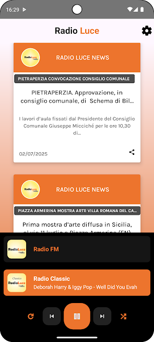 Radio Luce Barrafranca Screenshot 1