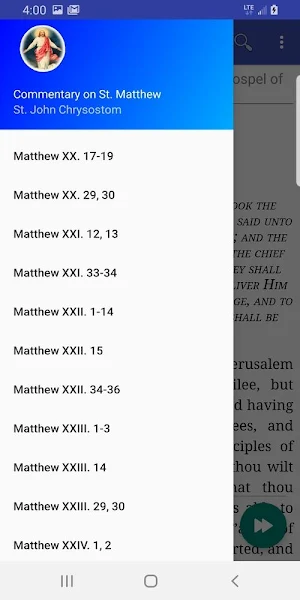 Commentary on Matthew St. Chrysostom (audiobook) 5 Screenshot 0