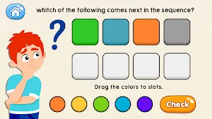 Color Sequence Games: Test IQ Screenshot 1