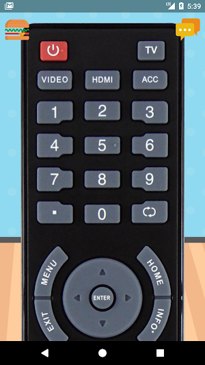 Remote Control For Insignia TV Screenshot 0