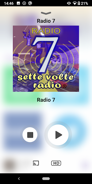Radio7 Sette volte radio Screenshot 2