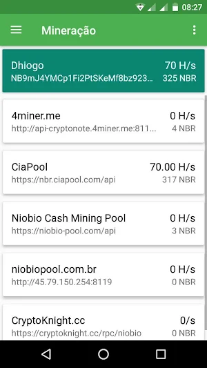 Niobio Pools Screenshot 0