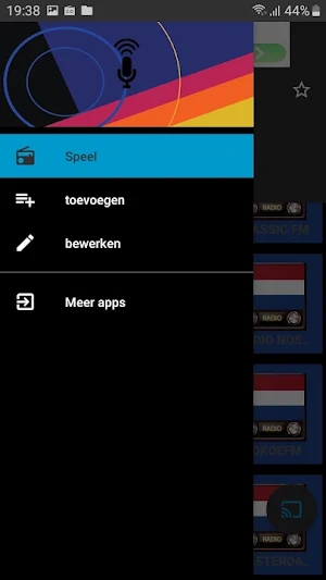 Nederlandse radio's online Screenshot 2