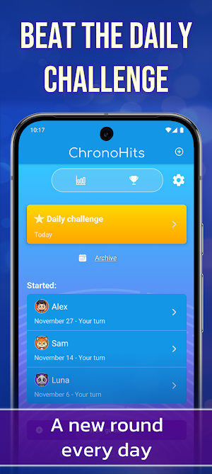 ChronoHits: Music Quiz Screenshot 2