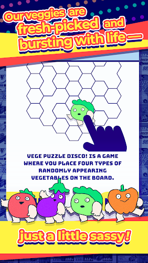 VEGE PUZZLE DISCO! Screenshot 1