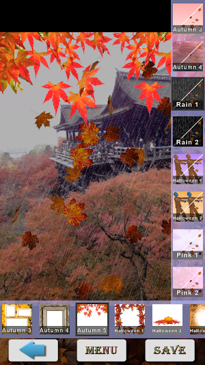 Aki Camera -Autumn & halloween Screenshot 0