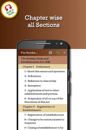 Bombay Shops and Establishments Act 1948 Screenshot 1