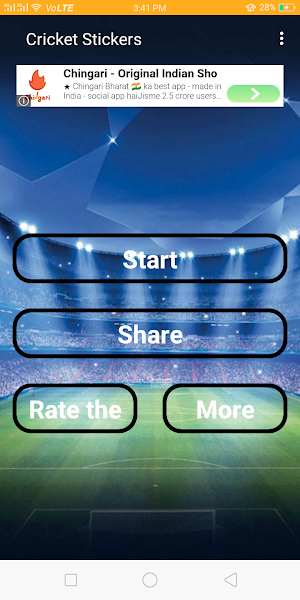 Cricket Stickers for WhatsApp-Cricket WA Stickers Screenshot 1