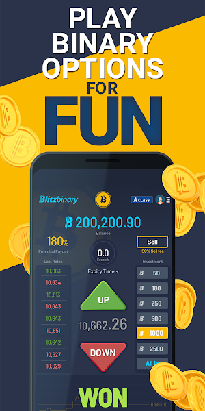 Blitzbinary - Fun Trading Game Screenshot 0