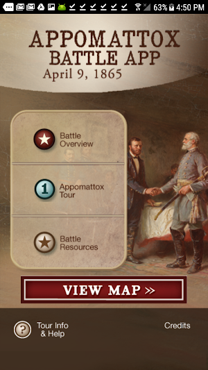 Appomattox Battle App Screenshot 0