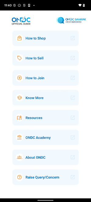 ONDC Official Guide Screenshot 0