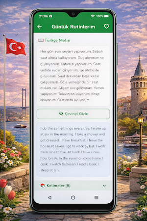 Learn Turkish A1-A2 Stories Screenshot 3