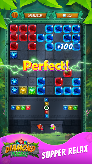 Block Games Free - Gem Block Puzzle - Gems Block Screenshot 3