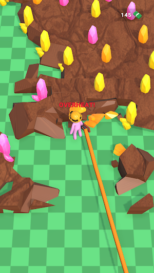 Idle Gold Miner - Drill Games Screenshot 2