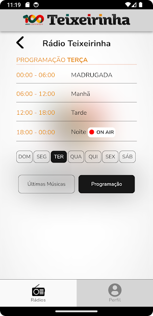 Rádio Teixeirinha Screenshot 2