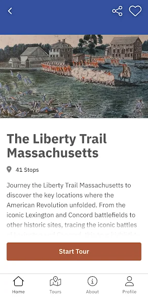 The Liberty Trail Mass. Screenshot 2