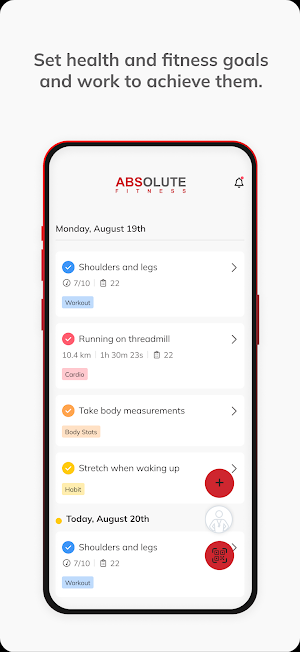 ABSolute Fitness App Screenshot 3