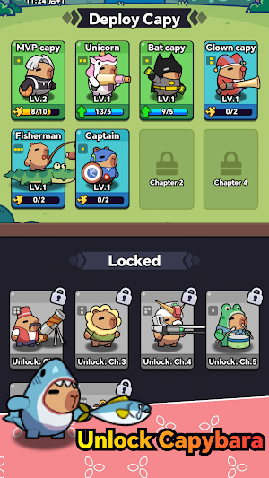 Battle, Capybara! Screenshot 1