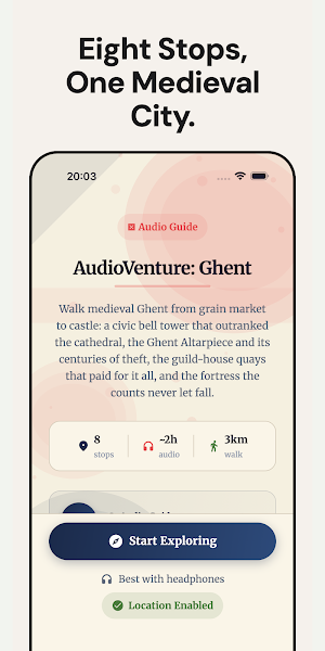 Ghent Audio Guide Screenshot 1