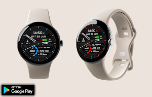 Hybrid Fnx354 Watch Face Screenshot 3