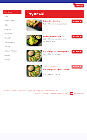 Stacja SUSHI Sokółka Screenshot 2