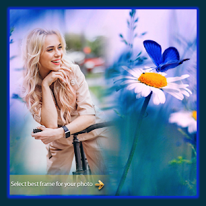 Butterfly  Photo Frame Editor Screenshot 0