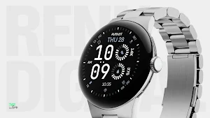 Renn Digital Watch Face Screenshot 3