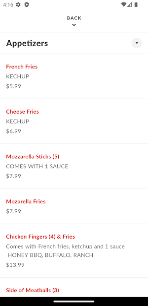 Luca's Pizza Screenshot 2